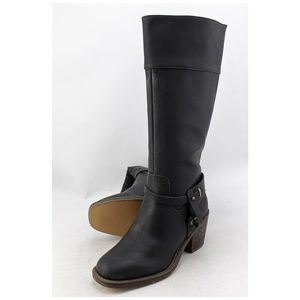 Xoxo brown knee high, heeled boots